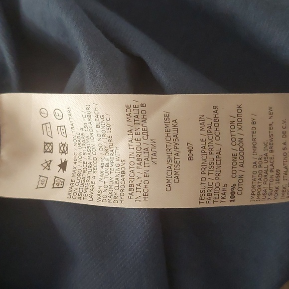 Pal Zileri Corduroy Dress Shirt - Picture 3 of 3